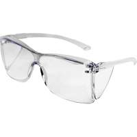 Lunettes de s&eacute;curit&eacute; OTG Guest-Gard, Lentille Transparent, ANSI Z87+/R&eacute;pond ou surpasse la norme CSA Z94.3 Les Fournitures Industrielles Méga