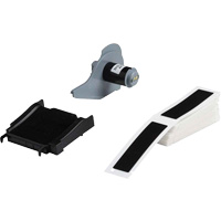 &eacute;tiquettes sur&eacute;lev&eacute;s pour panneaux, Polyester, 1" lo x 4" h, Noir Les Fournitures Industrielles Méga