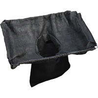 Bac de r&eacute;tention carr&eacute; Ultra-Drain Guard avec orifice de trop-plein, Huile & s&eacute;diments, 16" - 28" lo x 20" - 36" la Les Fournitures Industrielles Méga