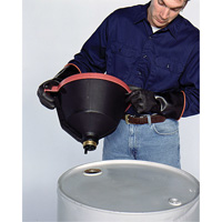 Ultra-Drum Funnel anti-&eacute;claboussures/grand Les Fournitures Industrielles Méga