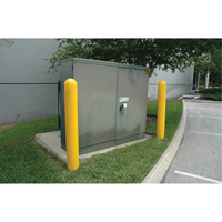 Ultra-Post Protector, 4" dia. x 52" l, Jaune Les Fournitures Industrielles Méga
