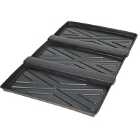 Ultra-Rack Containment Tray – plateau triple, 72" lo x 44" la x 2,8" h, Cap. de d&eacute;versement 24 gal. US Les Fournitures Industrielles Méga