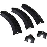 Grand Ultra-Sidewinder Cable Protection System avec capuchons, 34" x 13,6" x 2,1", 260 lb (0,13 tonnes) Les Fournitures Industrielles Méga