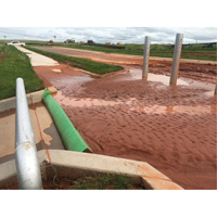 Ultra-Silt Dike — vert, 7' lo x 5' la Les Fournitures Industrielles Méga