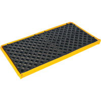 2-Drum Flexible Ultra-Spill Deck&reg;, 11 US gal. Spill Capacity, 48" x 24" x 2.5" Les Fournitures Industrielles Méga