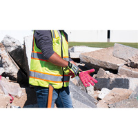 Rig Lizard&reg; 2028X Cut-Resistant Gloves, 6/X-Small, Synthetic/HPPE Palm, Elastic/Hook & Loop Cuff Les Fournitures Industrielles Méga