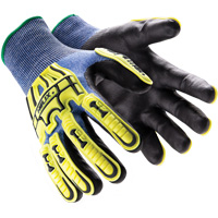 Helix&reg; 3016 Impact Gloves, 7/Small, HPPE Palm, Elastic/Knit Wrist Cuff Les Fournitures Industrielles Méga