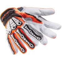 Gants r&eacute;sistants aux chocs Chrome SLT Oasis 4073, 6/T-petit, Paume en Ch&egrave;vre, Poignet Boucle et crochet Les Fournitures Industrielles Méga
