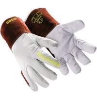 HeatArmor&reg; 5058 Welding Gloves, Grain Goatskin, Size Small/7 Les Fournitures Industrielles Méga