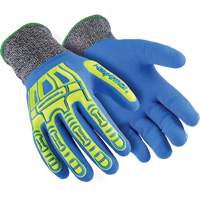 Rig Lizard&reg; Fluid 7102 Cut-Resistant Gloves, Size 5/2X-Small, 13 Gauge, Nitrile Coated, Fibreglass/HPPE Shell, ASTM ANSI Level A4 Les Fournitures Industrielles Méga