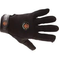 Mechanic Anti-Impact Gloves, 7/Small, Synthetic/Suede Palm, Elastic/Hook & Loop Cuff Les Fournitures Industrielles Méga