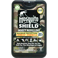 Insectifuge de format poche Mosquito Shield, DEET &agrave; 30 %, Vaporisateur, 40 ml Les Fournitures Industrielles Méga