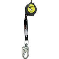 Miller TurboLite+ Scorpion Personal Fall Limiter, 9', Web, Swivel Les Fournitures Industrielles Méga