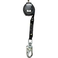 Miller TurboLite+ Scorpion Personal Fall Limiter, 9', Web, Swivel Les Fournitures Industrielles Méga
