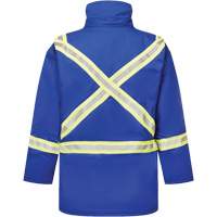 Parka isol&eacute; ignifuge 9 oz Avenger, Petit, Bleu royal Les Fournitures Industrielles Méga