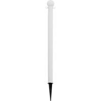 Ground Poles, White Les Fournitures Industrielles Méga