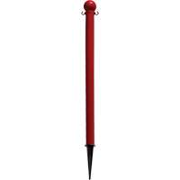 Ground Poles, Red Les Fournitures Industrielles Méga