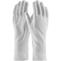 CleanTeam&reg; Premium Inspection Gloves, Cotton, Unhemmed Cuff, One Size Les Fournitures Industrielles Méga