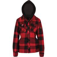 415RBW Chemise &agrave; capuche matelass&eacute;e, Femmes, T-petit, Multicolore Les Fournitures Industrielles Méga