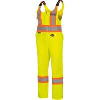 6000W Combinaison de s&eacute;curit&eacute; routi&egrave;re haute visibilit&eacute; pour femmes, Polyester, T-petit, Jaune lime haute visibilit&eacute; Les Fournitures Industrielles Méga