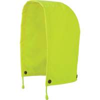 5401H Capuchon pour manteau de s&eacute;curit&eacute; imperm&eacute;able haute visibilit&eacute; ind&eacute;chirable en 300D trilob&eacute;, Jaune lime haute visibilit&eacute;, Polyester Les Fournitures Industrielles Méga