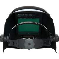 Casque de soudeur autonoircissant Leadhead, 3,8" lo x 3,4" la Champ de vision, Teinte 9 - 13, Noir Les Fournitures Industrielles Méga