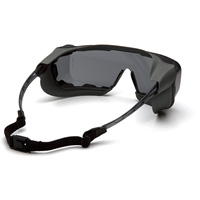 Lunettes &agrave; coques de s&eacute;curit&eacute; Cappture Plus, Lentille Gris, Antibu&eacute;e, Ventilation Ferm&eacute; Les Fournitures Industrielles Méga