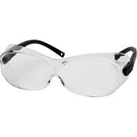 OTS&reg; XL Safety Glasses, Clear Lens, Anti-Scratch, ANSI Z87+/Meets/Exceeds CSA Z94.3 Les Fournitures Industrielles Méga