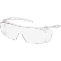 Lunettes de s&eacute;curit&eacute; Cappture, Lentille Transparent, Antibu&eacute;e, ANSI Z87+/R&eacute;pond ou surpasse la norme CSA Z94.3 Les Fournitures Industrielles Méga