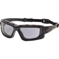Lunettes de s&eacute;curit&eacute; &eacute;lanc&eacute;es I-Force, Lentille Gris, Antibu&eacute;e, Ventilation Directe Les Fournitures Industrielles Méga