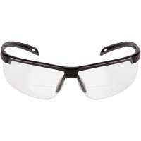 Lunettes de lecture H2MAX avec monture noire, Antibu&eacute;e, Transparent, Dioptrie 2,0 Les Fournitures Industrielles Méga