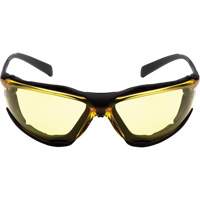 Lunettes de s&eacute;curit&eacute; Proximity, Lentille Ambr&eacute;e, Antibu&eacute;e, ANSI Z87+/R&eacute;pond ou surpasse la norme CSA Z94.3 Les Fournitures Industrielles Méga