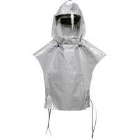 Capuchon de rechange Versaflo s&eacute;rie S avec coutures scell&eacute;es et col interne, Standard, Coiffe souple, Bavette Simple Les Fournitures Industrielles Méga