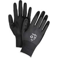 Gants &eacute;cologiques enduits et perm&eacute;ables &agrave; l'air, 7, R&ecirc;vetement Mousse de nitrile, Calibre 21, Enveloppe en Nylon/rPET Les Fournitures Industrielles Méga