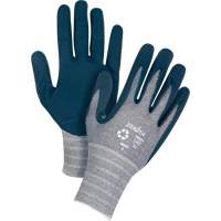 Gants &eacute;cologiques enduits et l&eacute;gers, 7, R&ecirc;vetement Mousse de nitrile, Calibre 15, Enveloppe en Polyester/rPET Les Fournitures Industrielles Méga