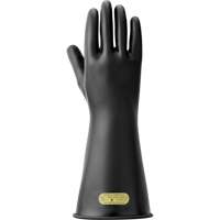 Electrical Insulating Gloves, ASTM Class 00, Size 7, 14" L Les Fournitures Industrielles Méga