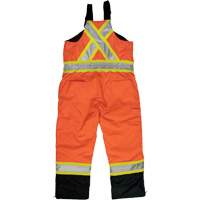 Salopette de s&eacute;curit&eacute; isolante en tissu ind&eacute;chirable, Polyester, T-petit, Orange haute visibilit&eacute; Les Fournitures Industrielles Méga