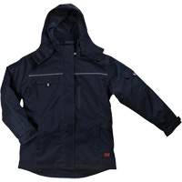 Parka 3-en-1 en oxford imperm&eacute;able, Femmes, Grand, Bleu marin Les Fournitures Industrielles Méga