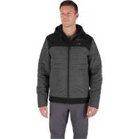 Veste chauffante M12 QuietShell avec pile, Hommes, Petit, Gris Les Fournitures Industrielles Méga