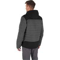 Veste chauffante M12 QuietShell avec pile, Hommes, Petit, Gris Les Fournitures Industrielles Méga