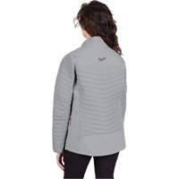Manteau chauffant M12 Axis avec pile, Femmes, Petit, Gris Les Fournitures Industrielles Méga