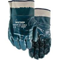 Gants r&eacute;sistants aux produits chimiques Tough-As-Nails, Taille T-Grand, Coton/Nitrile Les Fournitures Industrielles Méga