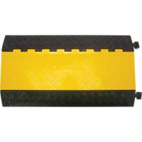 Polyurethane Cable Protector, 5 Channels, 35.43" L x 19.69" W x 2" H Les Fournitures Industrielles Méga