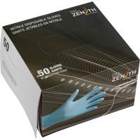 Emballages de gants jetables pour machine distributrice, Petit, Nitrile, 4,5 mils, Sans poudre, Bleu, Classe 2 Les Fournitures Industrielles Méga