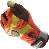 High-Visibility Anti-Vibration Air Gloves, Size Small/7 Les Fournitures Industrielles Méga