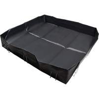 Berme &agrave; support en fil m&eacute;tallique, Capacit&eacute; 268 gal. US, 6' la x 8' lo x 12" h, Support en L Les Fournitures Industrielles Méga