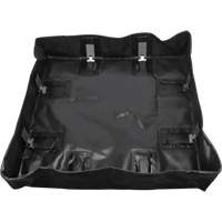 Collapsible Berm, 2244 US gal. Capacity, 12' W x 50' L x 6" H, Snap-Up Bracket Les Fournitures Industrielles Méga