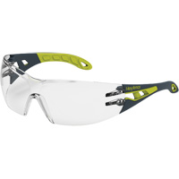 MX200 Rimless Wraparound Safety Glasses, Clear Lens, Anti-Fog/Anti-Scratch, ANSI Z87+/Meets/Exceeds CSA Z94.3 Les Fournitures Industrielles Méga