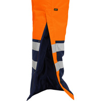 Salopette pour le froid extr&ecirc;me Bisley, Polyester, Petit, Orange haute visibilit&eacute; Les Fournitures Industrielles Méga