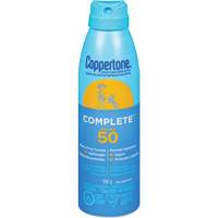 Protection solaire compl&egrave;te Coppertone, FPS 50, Vaporisateur Les Fournitures Industrielles Méga